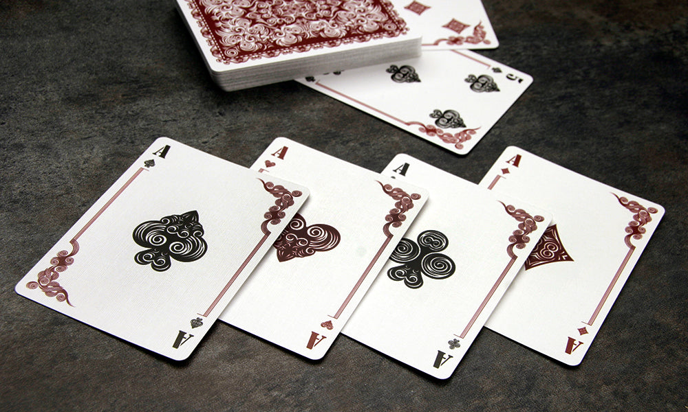 Bicycle White Collar Playing Cards by Collectable Playing Cards