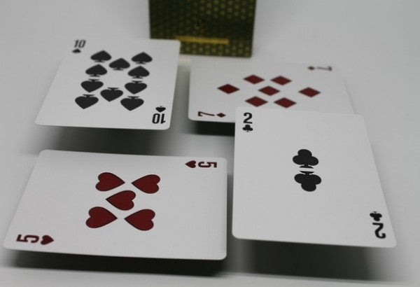 LUXX Elliptica Green Playing Cards
