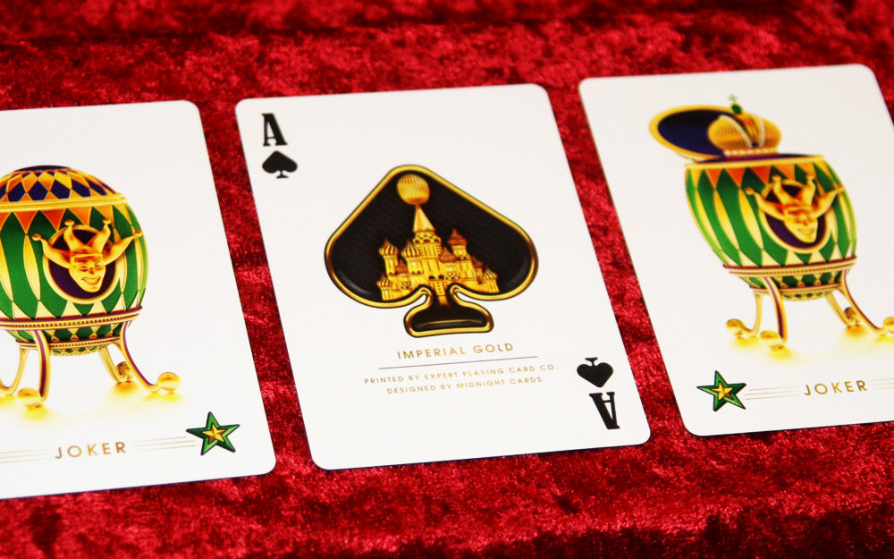 Imperial Gold Playing Cards