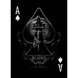 Midnight Edition Blades Playing Cards (Limited Edition) by De'Vo