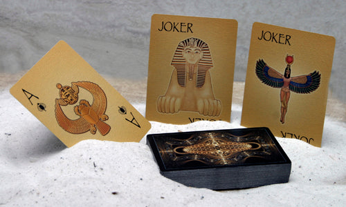 Pharaoh Playing Cards By Collectable Playing Cards - (Out Of Print)