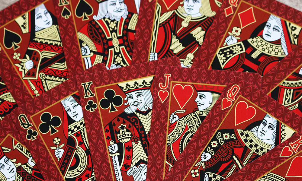 Bicycle Red Castle Playing Cards by Collectable Playing Cards Collectible Playing Cards