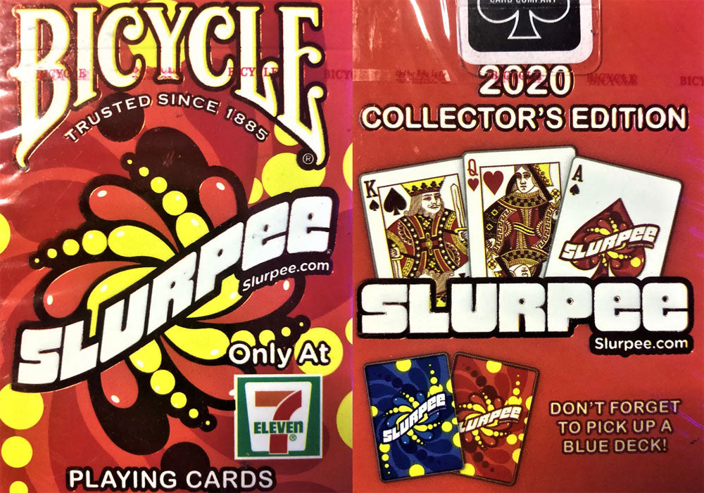 Bicycle 7 Eleven Slurpee 2020 Collector’s Edition (Red Metallic Foil)