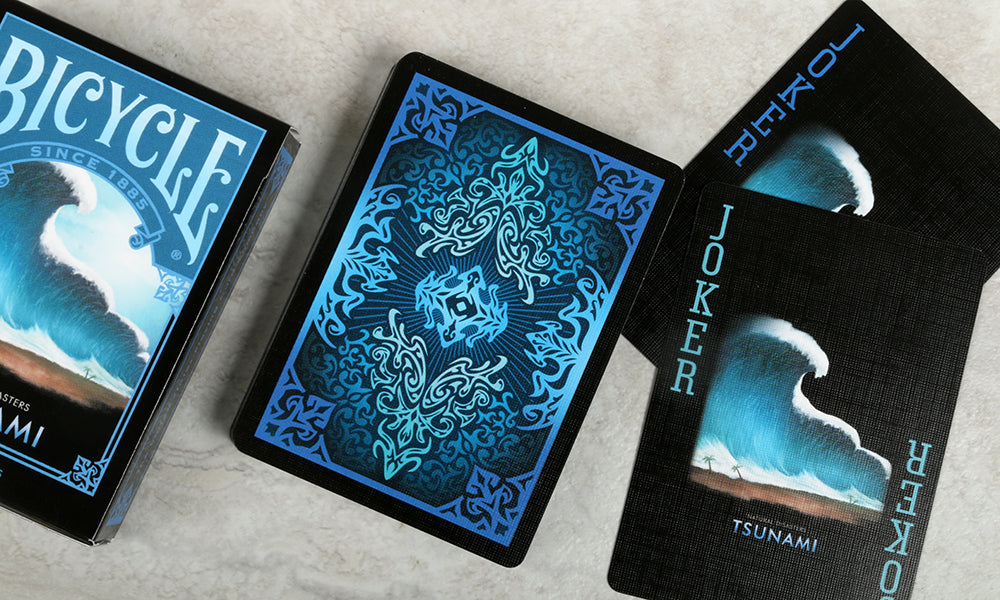 Bicycle Natural Disasters Tsunami Playing Cards