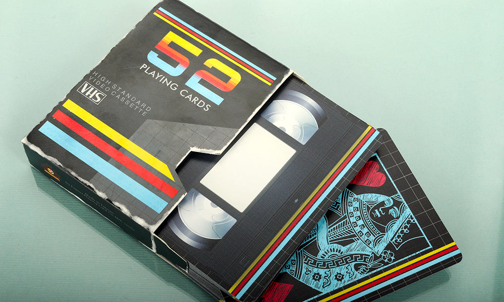 VHS Playing Cards