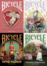 Bicycle Vintage Holiday Collection (4 Decks)