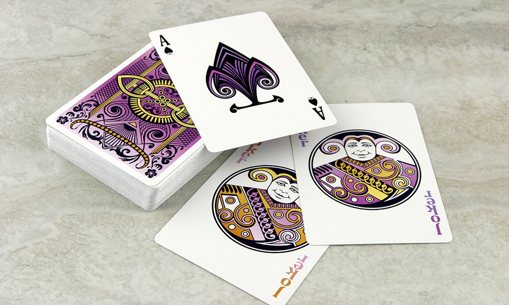 Naipes Bicycle Viola de Collectable Playing Cards