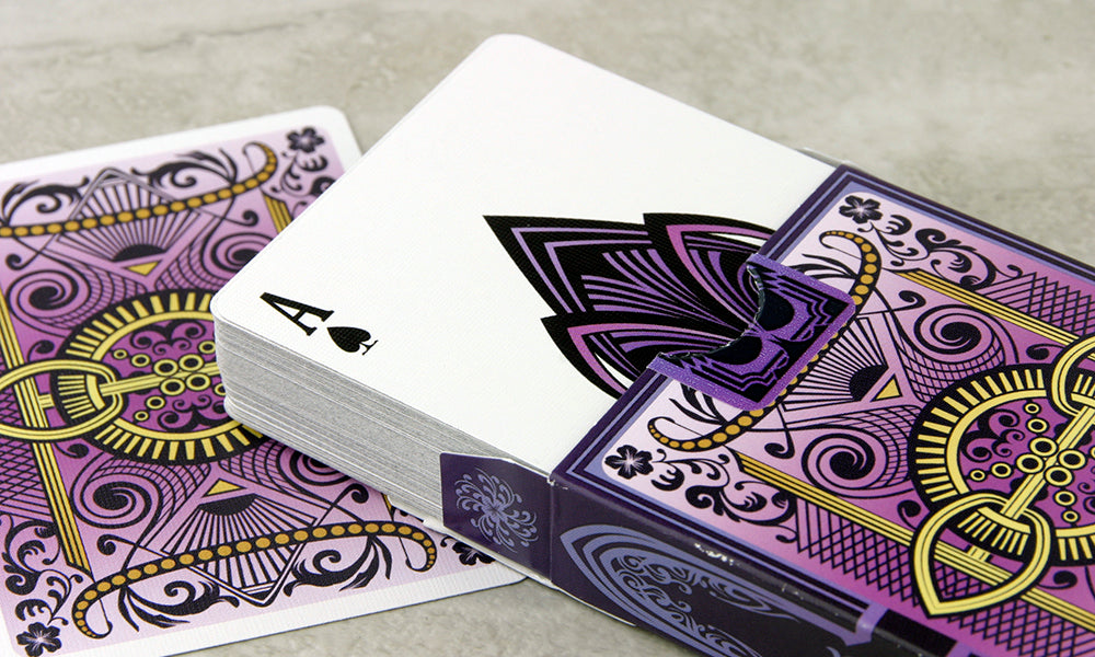 Naipes Bicycle Viola de Collectable Playing Cards