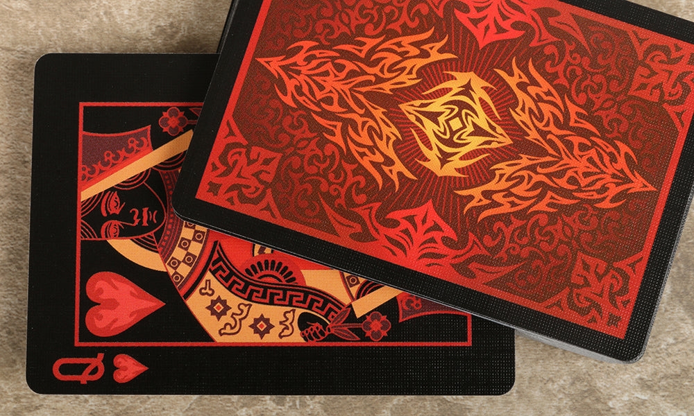 Bicycle Natural Disasters Volcano Playing Cards – Collectible