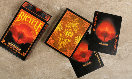 Bicycle Natural Disasters Wildfire Playing Cards