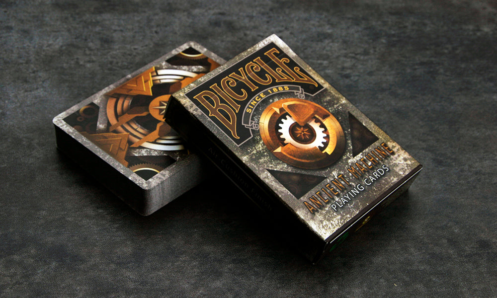 rare bicycle playing cards Bicycle Ancient Machine Playing Cards (Rare)