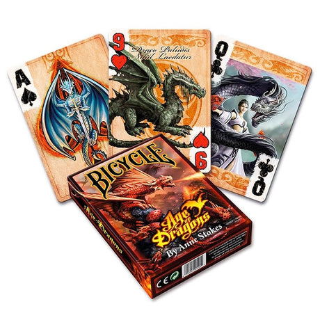 Bicycle Anne Stokes, Age of Dragons Playing Cards