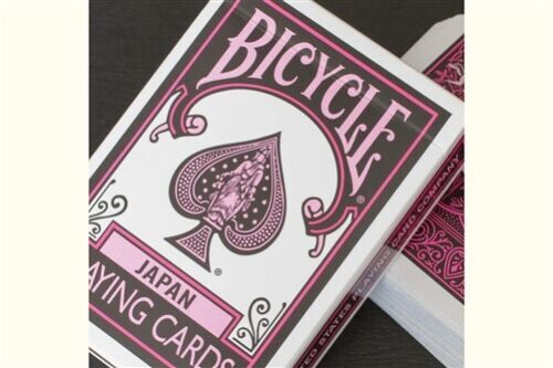 Bicycle Japan Black-Pink Playing Cards