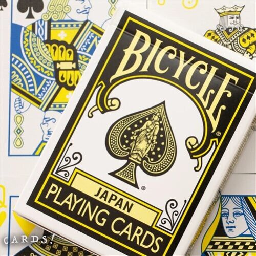 Bicycle Japan Black-Yellow Playing Cards