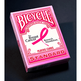 Bicycle Pink Ribbon Cards by US Playing Cards