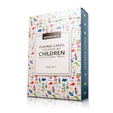 Children Playing Cards by JL