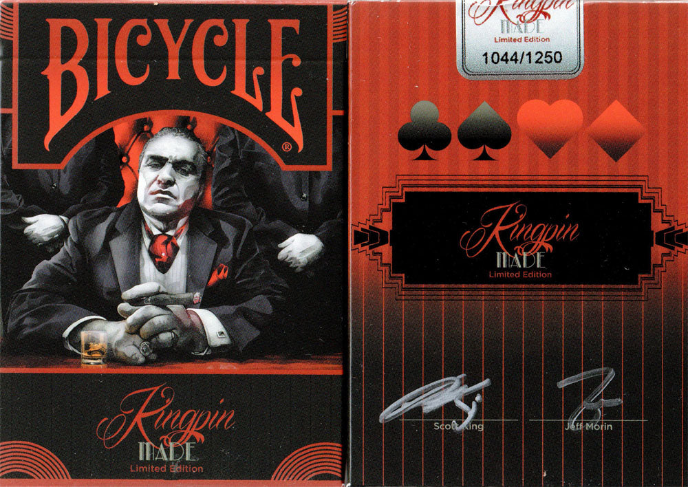 Bicycle Limited Edition MADE Kingpin Playing Cards Numbered with Signatures