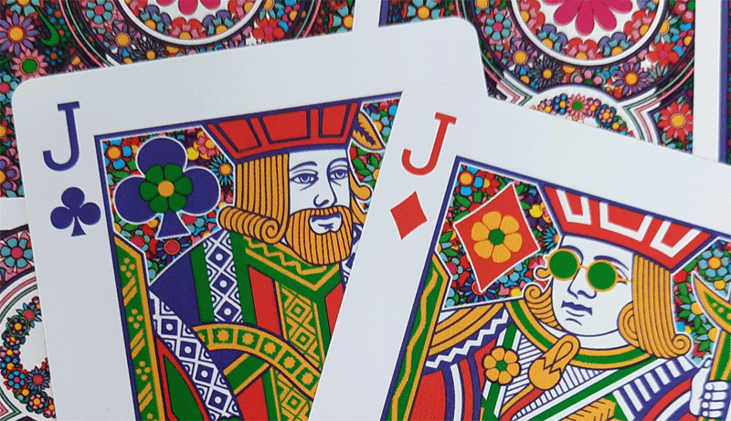 Bicycle Peace & Love Playing Cards (1000 Deck Club)