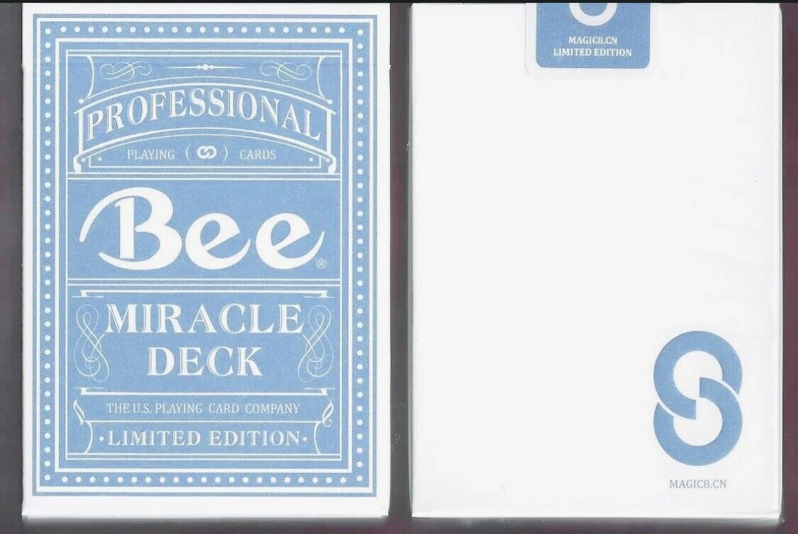 Professional Bee Miracle Playing Cards Blue (Limited Edition)