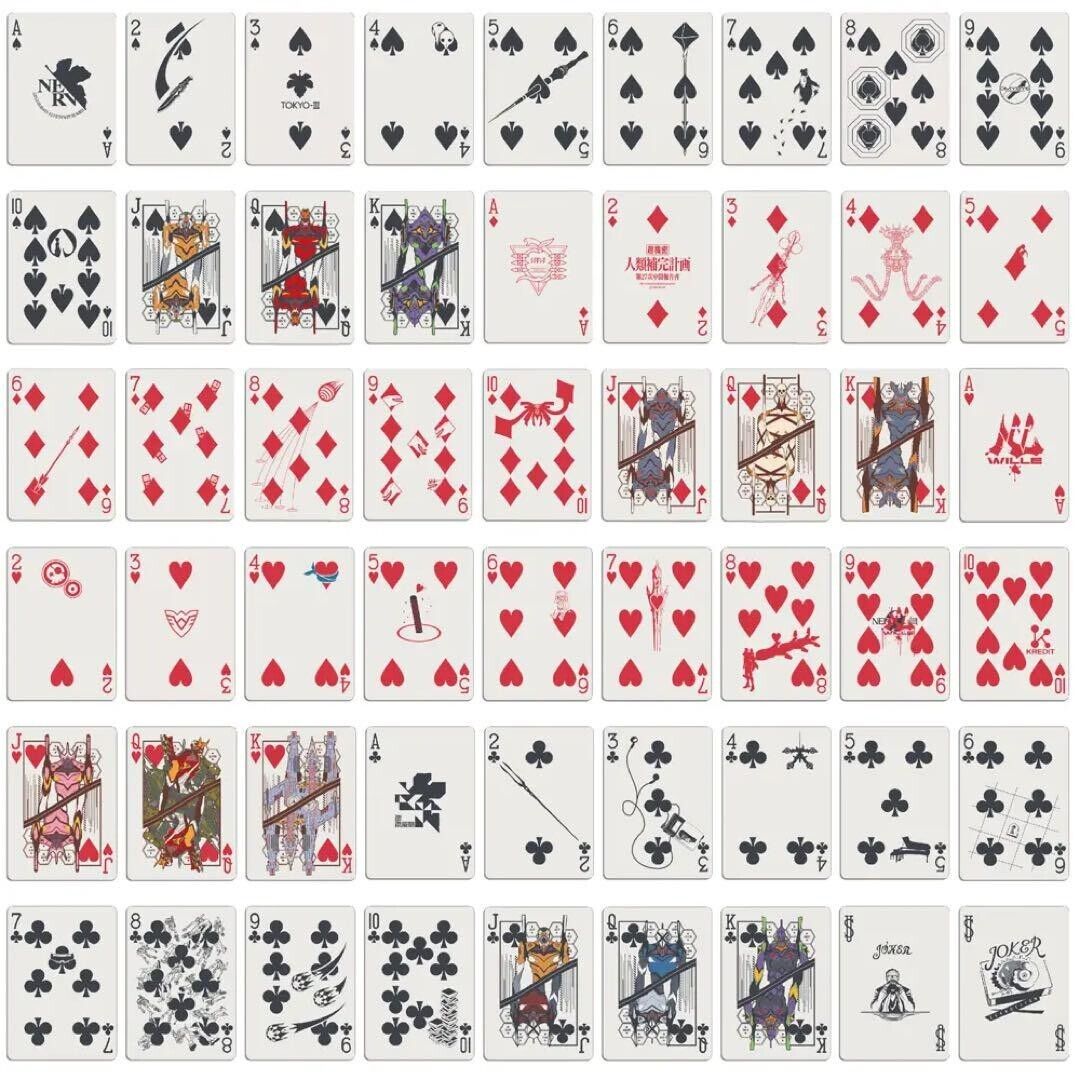 Bicycle Evangelion Playing Cards