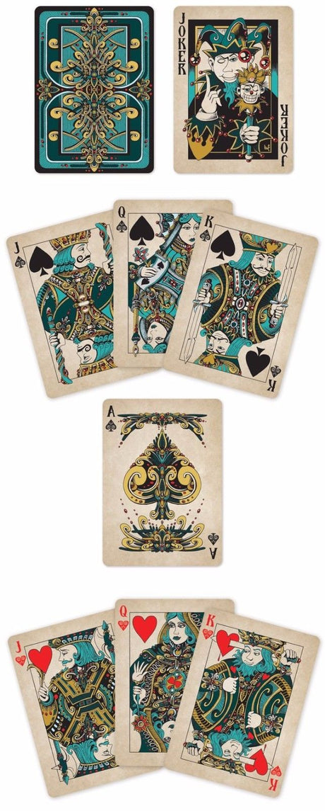 Royal Pulp Blue Playing Cards