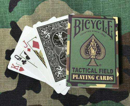 Bicycle Tactical Field Playing Cards (Green)