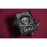 Bicicleta Calavera Metálica (Plata) USPCC de Gamblers Warehouse