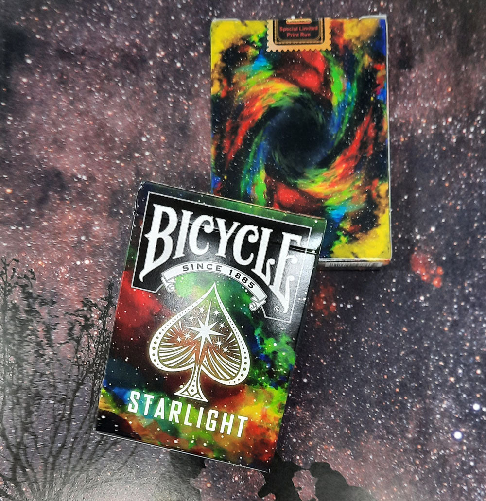 Naipes Bicycle Starlight (tirada especial limitada) de Collectable Playing Cards