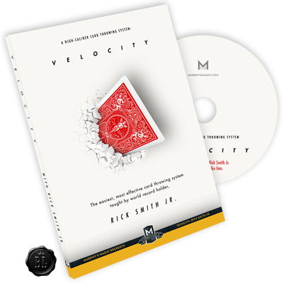 Velocity : High-Caliber Card Throwing System by Rick Smith Jr. - DVD