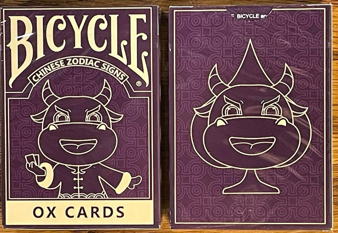 Bicycle Chinese Year of the Ox Playing Cards